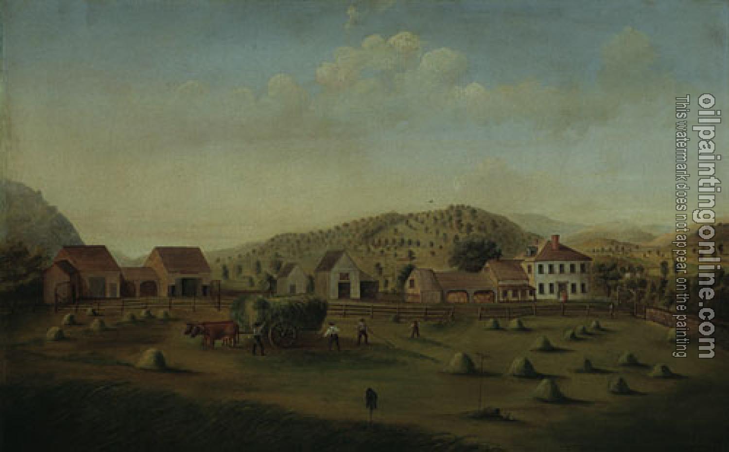 Alexander, Francis - Leete Farm, West Claremont, New Hampshire